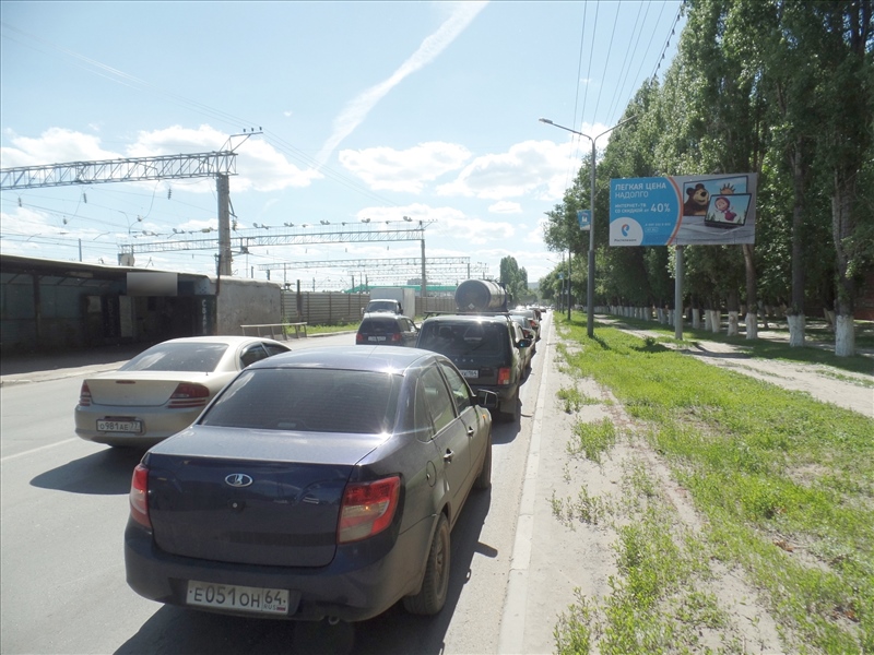 Фотография рекламного носителя, тип: Билборд 3x6, адрес: Ново-Астраханское ш., 49, Саратов, Саратовская область, Россия. Сторона А №819285