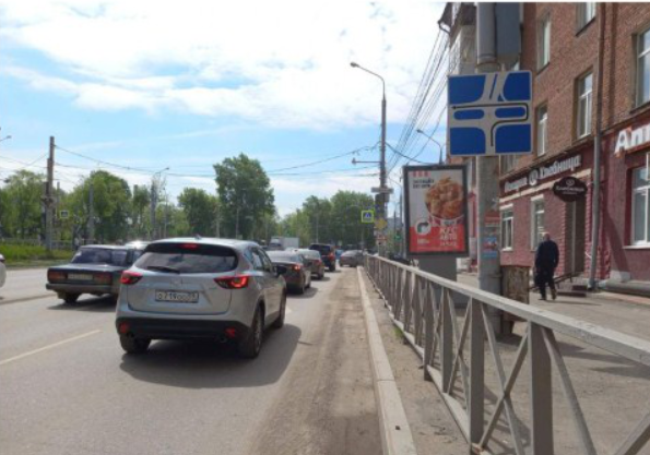 Фотография рекламного носителя, тип: Ситиформат 1.8x1.2, адрес: Куйбышева ул. Х Чкалова ул., Пермь, Пермский край, Россия. Сторона А5 №952461