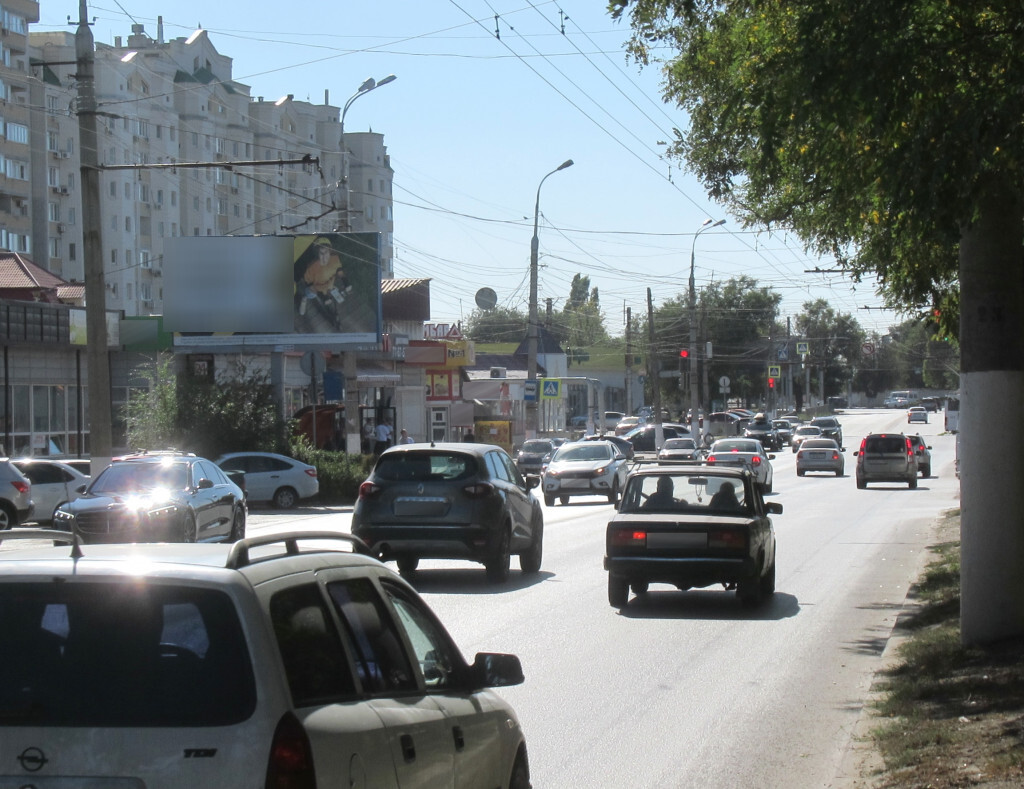 Фотография рекламного носителя, тип: Билборд 3x6, адрес: Качинцев ул., д.87, Волгоград, Волгоградская область, Россия. Сторона Б №1042310