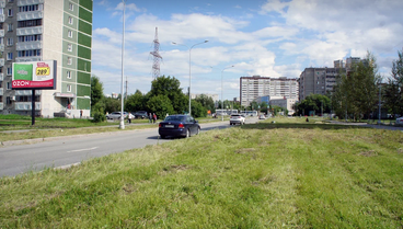 Фотография рекламного носителя, тип: Билборд 3x6, адрес: Седова пр-т., д.26, Екатеринбург, Свердловская область, Россия. Сторона B №1323568