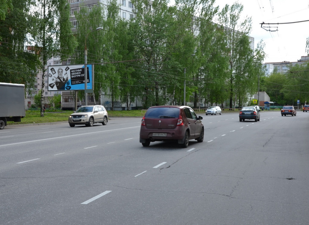 Фотография рекламного носителя, тип: Билборд 3x6, адрес: Фурманова ул., д.19, поз.1, Рыбинск, Ярославская область, Россия. Сторона Б №632840