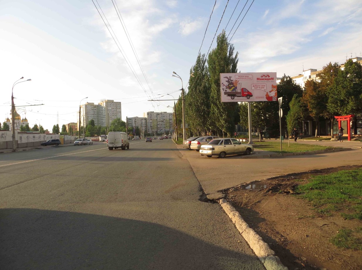 Фотография рекламного носителя, тип: Билборд 3x6, адрес: Кирова пр-т., д.419А, Самара, Самарская область, Россия. Сторона А №664426