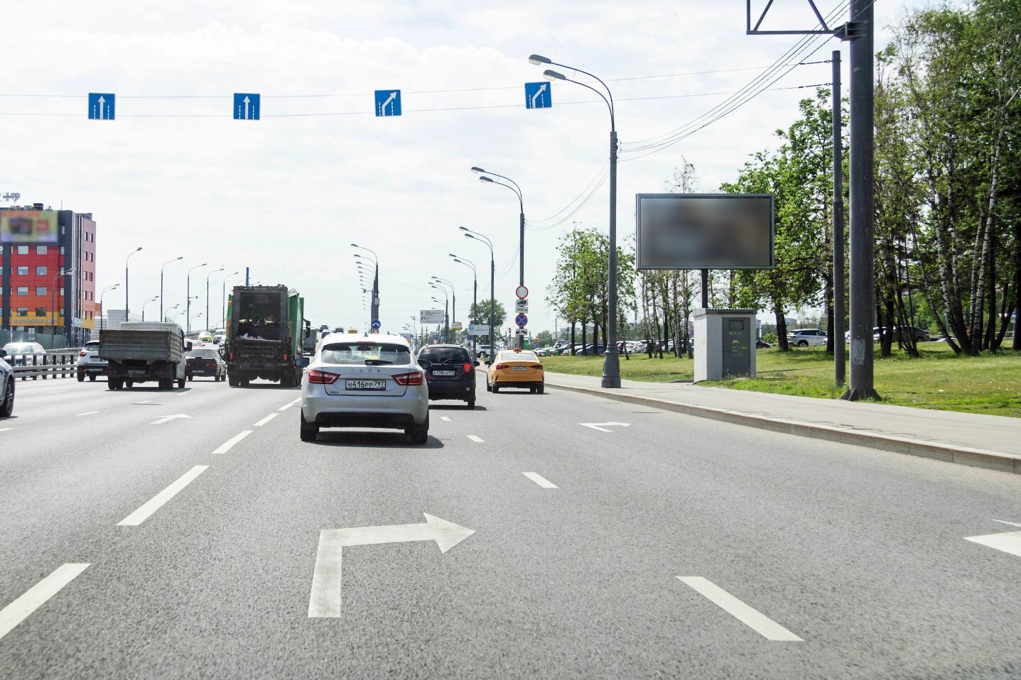 Фотография рекламного носителя, тип: Билборд 3x6, адрес: Профсоюзная ул., д.146, Москва, Россия. Сторона А1 №605880