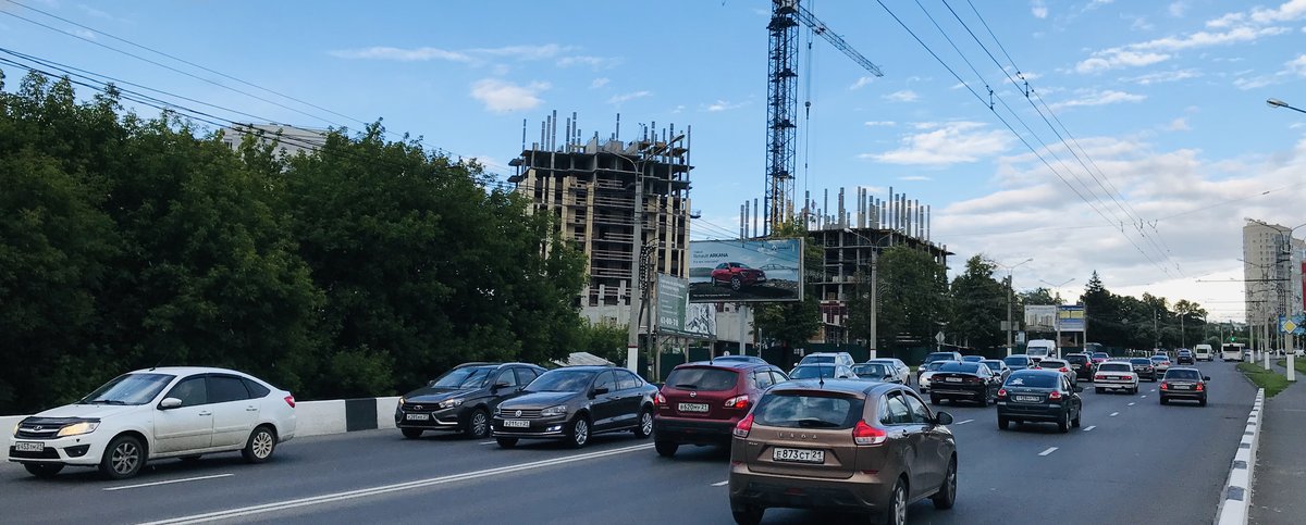 Фотография рекламного носителя, тип: Билборд 3x6, адрес: Калинина ул., д.52, Чебоксары, Республика Чувашия, Россия. Сторона B №838402