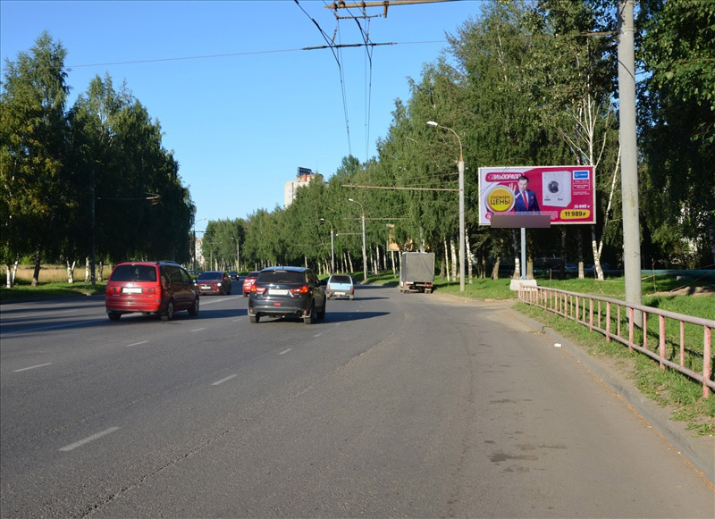 Фотография рекламного носителя, тип: Билборд 3x6, адрес: Фурманова ул., д.19, поз.1, Рыбинск, Ярославская область, Россия. Сторона А №632839