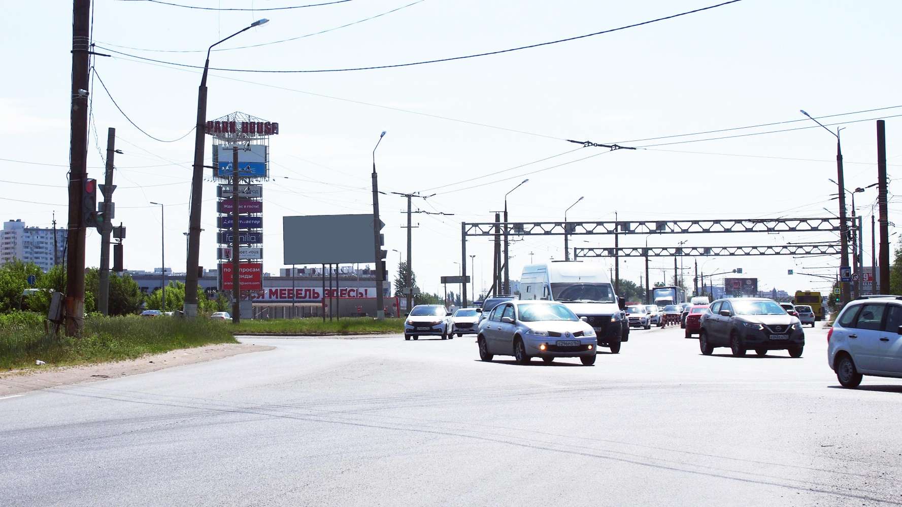 Фотография рекламного носителя, тип: Билборд 3x6, адрес: Автозаводское ш., перед выездом от ТРЦ ПАРК ХАУС, Тольятти, Самарская область, Россия. Сторона B №1052369