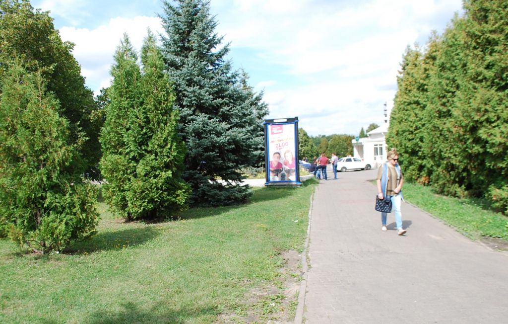 Фотография рекламного носителя, тип: Пиллар 3x1.4, адрес: Ватутина пр-т., Белгород, Белгородская область, Россия. Сторона А №344140