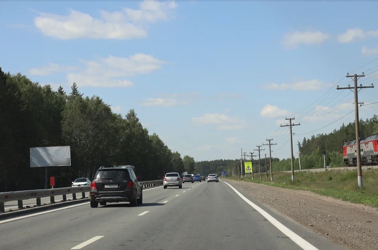 Фотография рекламного носителя, тип: Билборд 3x6, адрес: Трасса М7 после поворота на Мальцево д., поз.2, Елабуга, Республика Татарстан, Россия. Сторона Б №871268