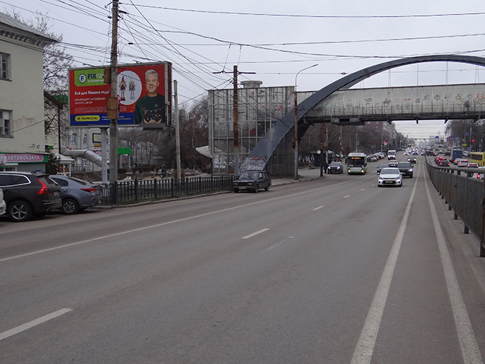 Фотография рекламного носителя, тип: Билборд 3x6, адрес: Московский пр-т., д.42, Воронеж, Воронежская область, Россия. Сторона B1-B3 №957993