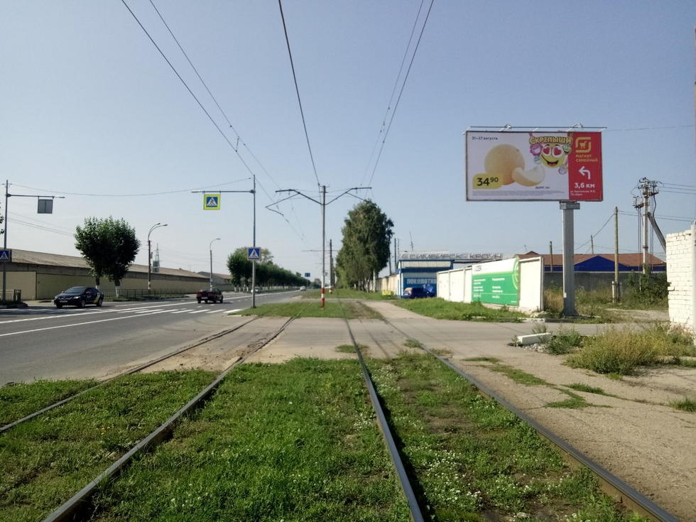 Фотография рекламного носителя, тип: Билборд 3x6, адрес: Локомотивная ул., д.10, поз.2, Ульяновск, Ульяновская область, Россия. Сторона А №575351