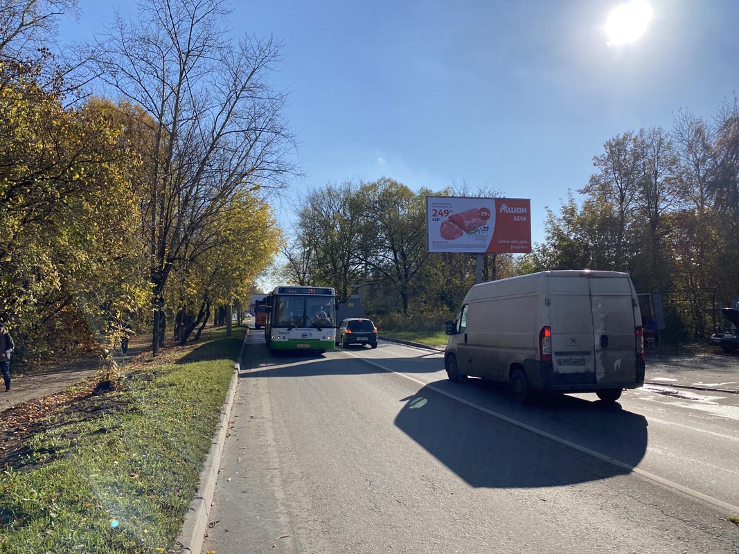 Фотография рекламного носителя, тип: Билборд 3x6, адрес: Красногорская ул., д.22/4, Люберцы, Московская область, Россия. Сторона А №849034