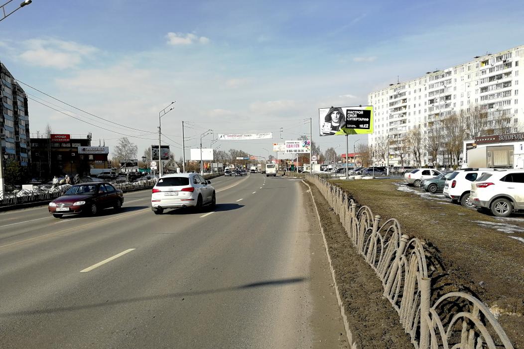 Фотография рекламного носителя, тип: Билборд 3x6, адрес: Декабристов ул., д.10-14, Ногинск, Московская область, Россия. Сторона A №653140