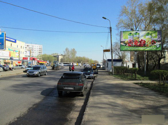 Фотография рекламного носителя, тип: Билборд 3x6, адрес: Бархатовой ул., д.1 Х Бородина ул., Омск, Омская область, Россия. Сторона А №420176