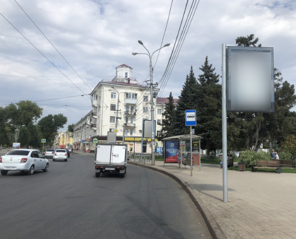 Фотография рекламного носителя, тип: Панель-кронштейн, адрес: Металлургов пр-т. Х Елизарова ул., поз.2, Самара, Самарская область, Россия. Сторона А №1079941