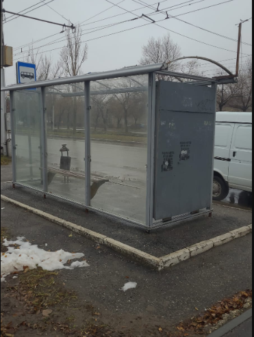 Фотография рекламного носителя, тип: Остановка 1.8x1.2, адрес: Энтузиастов пр-т., СПЗ, в центр, Саратов, Саратовская область, Россия. Сторона Б №585194