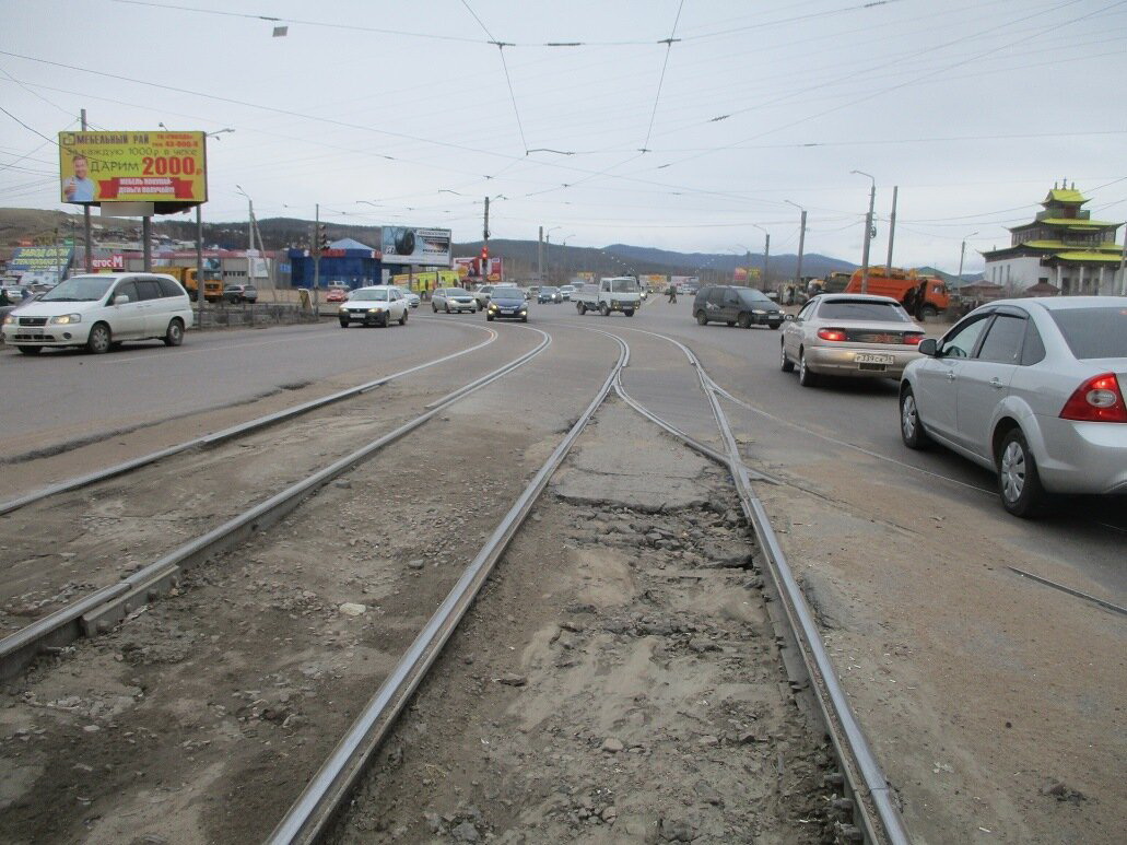 Фотография рекламного носителя, тип: Билборд 3x6, адрес: Ботаническая ул. Х Автомобилистов пр-т., Улан-Удэ, Республика Бурятия, Россия. Сторона С №697248