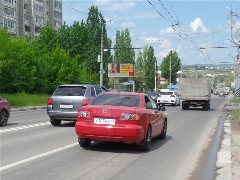 Фотография рекламного носителя, тип: Билборд 3x6, адрес: Московское ш., 37а, Саратов, Саратовская область, Россия. Сторона Б №819288