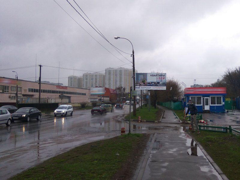 Фотография рекламного носителя, тип: Билборд 3x6, адрес: Проектируемый пр-зд. 4037, д.5, рядом с рынком, Люберцы, Московская область, Россия. Сторона А №774097