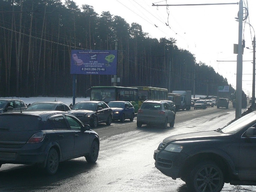 Фотография рекламного носителя, тип: Билборд 3x6, адрес: Амундсена ул. Х Объездная ул., поз.2, Екатеринбург, Свердловская область, Россия. Сторона В №625146