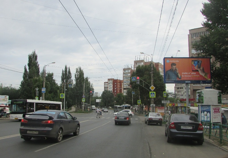 Фотография рекламного носителя, тип: Билборд 3x6, адрес: Стара-Загора ул., д.151а, Самара, Самарская область, Россия. Сторона A1-A3 №791035