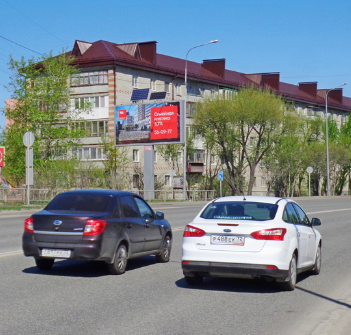 Фотография рекламного носителя, тип: Билборд 3x6, адрес: Червишевский тр-т., д.90, Тюмень, Тюменская область, Россия. Сторона B1-В3 №953910