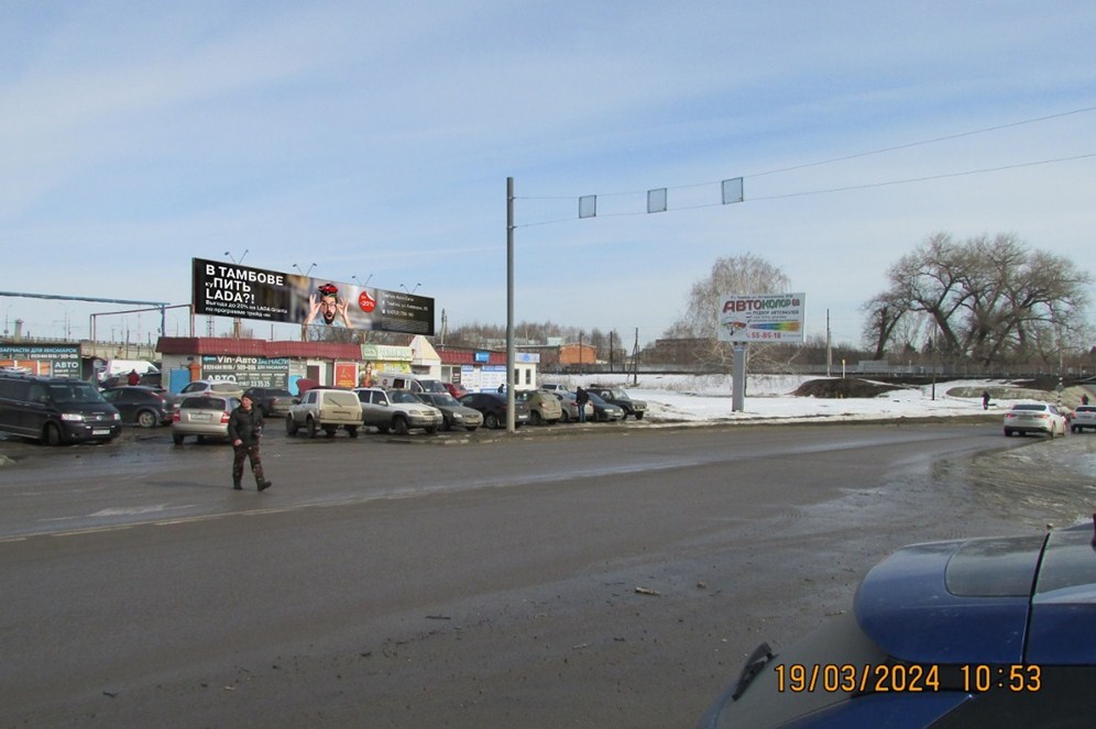 Фотография рекламного носителя, тип: Брандмауэр, адрес: Гастелло ул., д.1, Тамбов, Тамбовская область, Россия. Сторона A №1077663