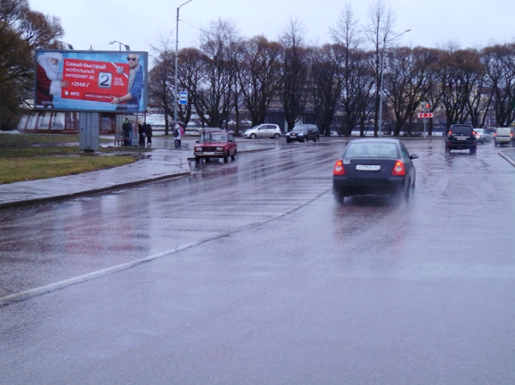 Фотография рекламного носителя, тип: Билборд 3x6, адрес: 40 лет Комсомола, поз.3, Выборг, Ленинградская область, Россия. Сторона B №1055805