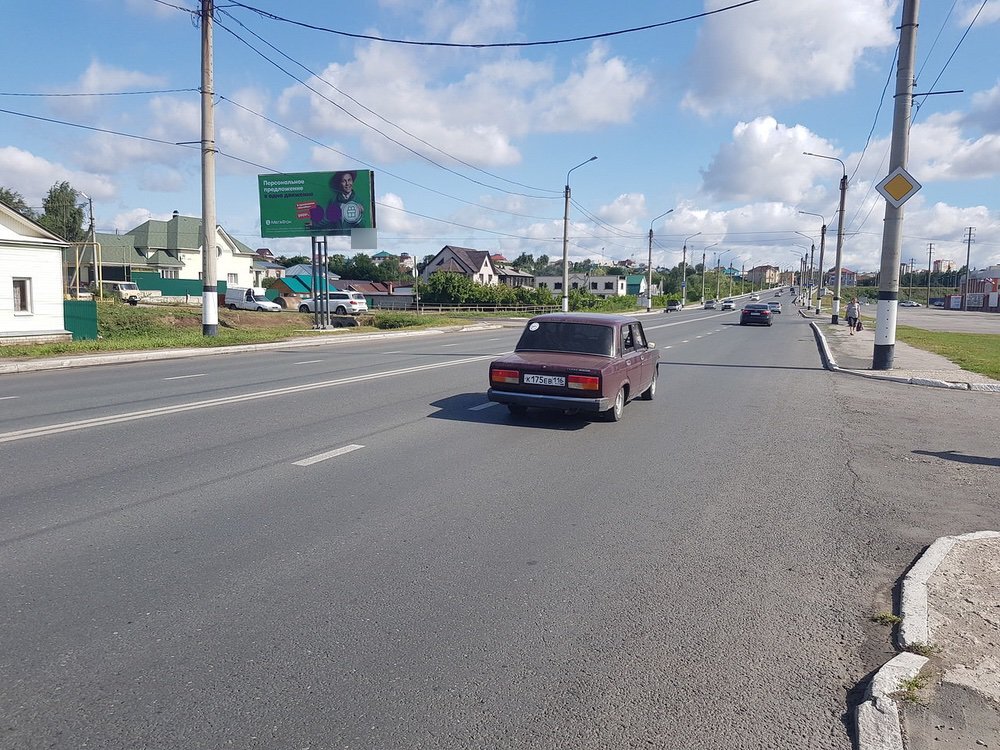 Фотография рекламного носителя, тип: Билборд 3x6, адрес: Сызрань г., Чапаева ул., д.61, Самара, Самарская область, Россия. Сторона Б №542720