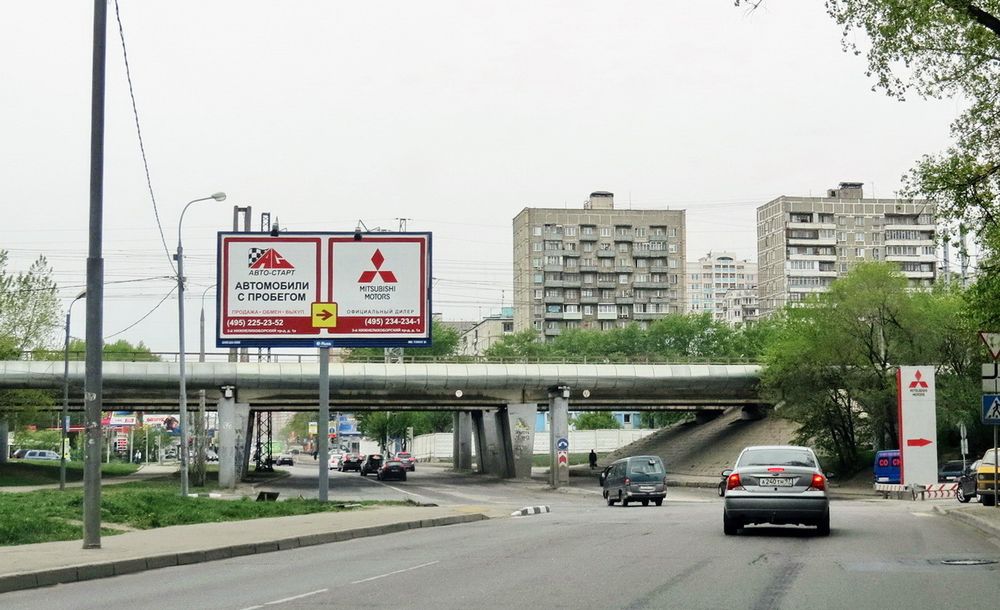 Фотография рекламного носителя, тип: Билборд 3x6, адрес: Нижнелихоборский 3-й пр-зд., д.1, Москва, Россия. Сторона Б №324659