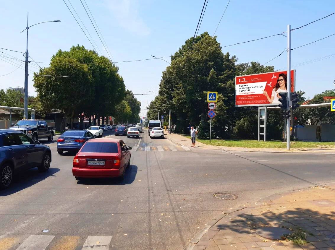 Фотография рекламного носителя, тип: Билборд 3x6, адрес: Фадеева ул., д.207, Краснодар, Краснодарский край, Россия. Сторона A1-A10 №940623