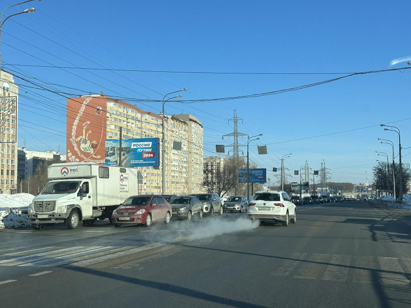 Фотография рекламного носителя, тип: Билборд 3x6, адрес: Демократическая ул., д.20 Х Димитрова ул., Самара, Самарская область, Россия. Сторона Б №945578