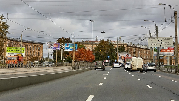 Фотография рекламного носителя, тип: Билборд 3x6, адрес: Светлановская пл. Х Энгельса пр-т., Санкт-Петербург, Россия. Сторона B2 №507848