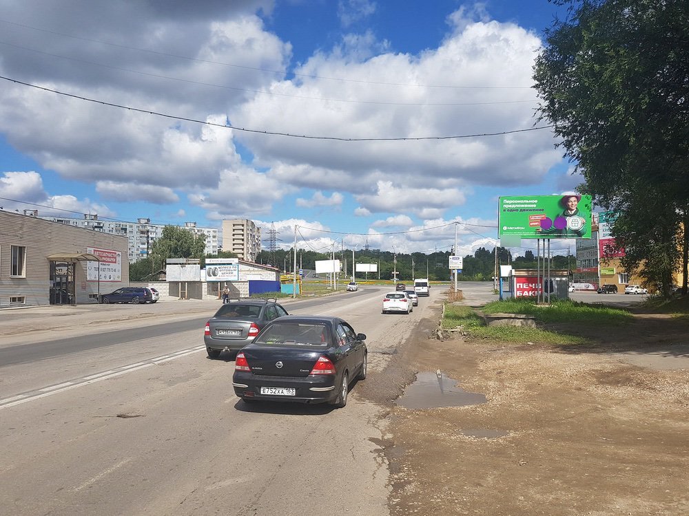 Фотография рекламного носителя, тип: Билборд 3x6, адрес: Сызрань г., Невская ул., д.30, Самара, Самарская область, Россия. Сторона А №542715