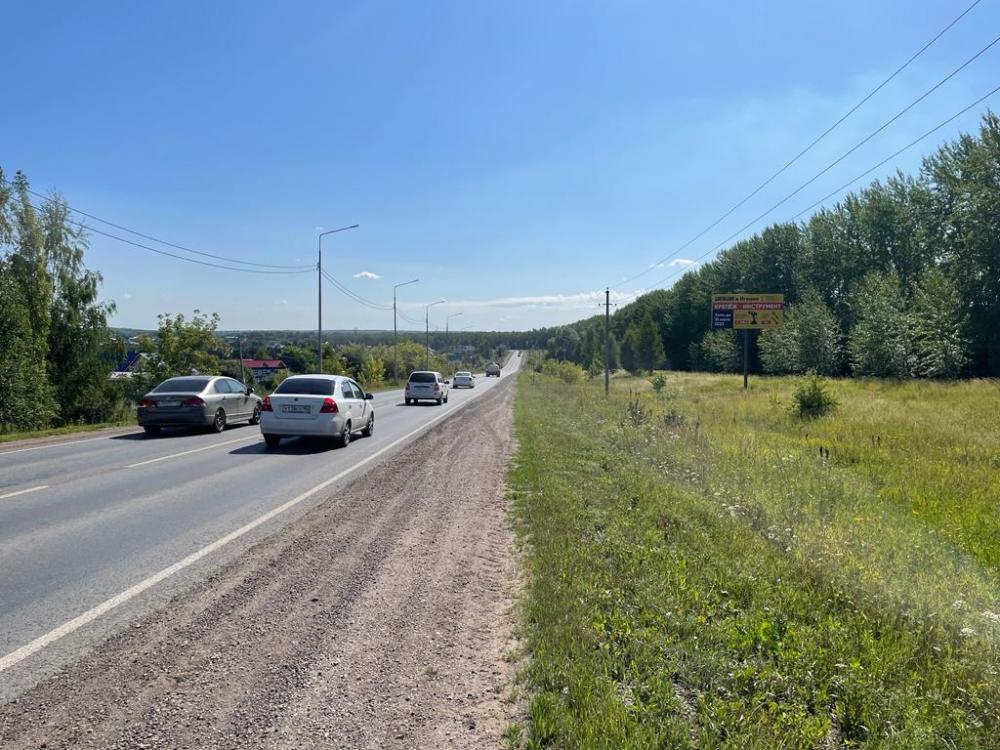 Фотография рекламного носителя, тип: Билборд 3x6, адрес: Дорогино-Иглино-Павловка а/д, поз.4, Уфа, Республика Башкортостан, Россия. Сторона A №1059980