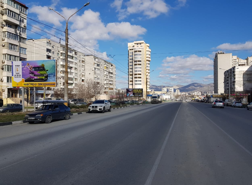 Фотография рекламного носителя, тип: Билборд 3x6, адрес: Дзержинского пр-т., д.219, Новороссийск, Краснодарский край, Россия. Сторона Б №604708