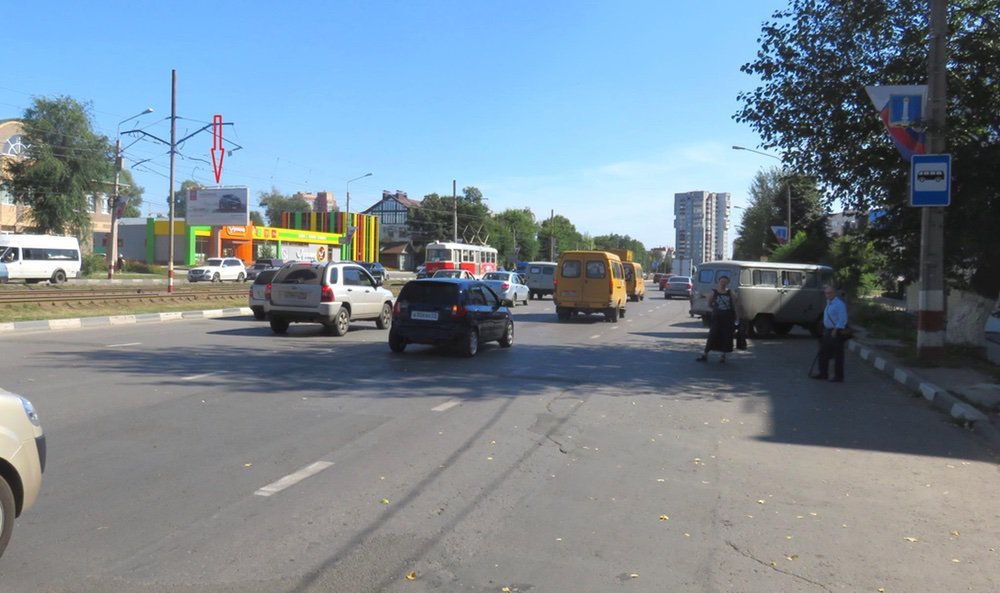 Фотография рекламного носителя, тип: Билборд 3x6, адрес: Нариманова ул., д.32 Х Урицкого ул., Ульяновск, Ульяновская область, Россия. Сторона B №690604