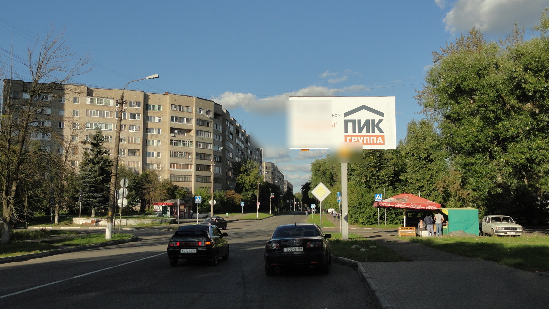 Фотография рекламного носителя, тип: Билборд 3x6, адрес: Спортивная ул. Х Мичуринский пр-зд., Электросталь, Московская область, Россия. Сторона A №471231