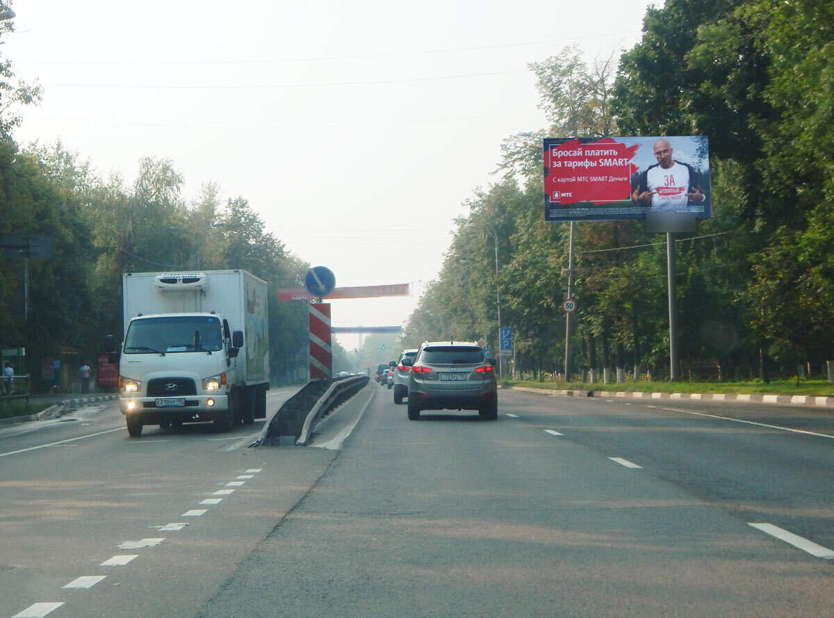 Фотография рекламного носителя, тип: Билборд 3x6, адрес: Октябрьский пр-т., д.350, Люберцы, Московская область, Россия. Сторона A №442868