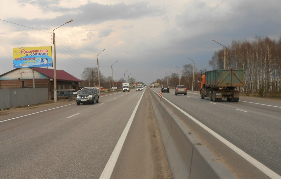 Фотография рекламного носителя, тип: Билборд 3x6, адрес: Северный пос., Московское ш., д.26б, Нижегородская область, Россия. Сторона B №1068465
