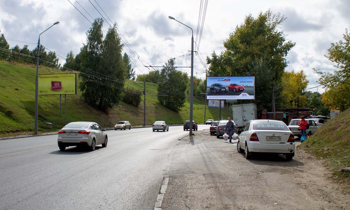 Фотография рекламного носителя, тип: Билборд 3x6, адрес: Мира пр-т., д.4, поз.3, Томск, Томская область, Россия. Сторона A №839748