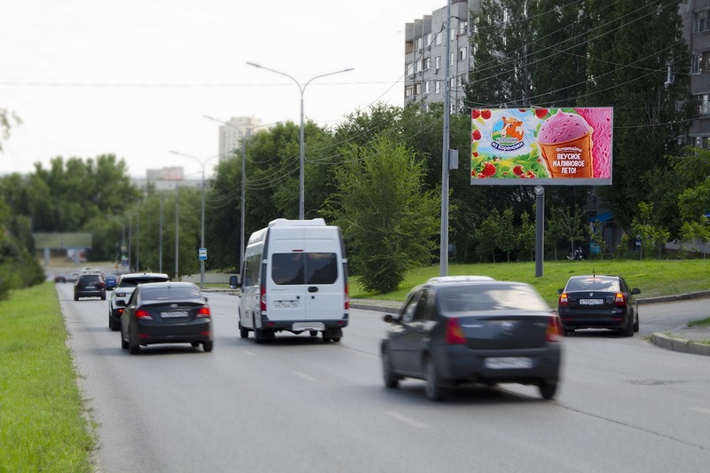 Фотография рекламного носителя, тип: Билборд 3x6, адрес: Хиросимы ул., д.1, Волгоград, Волгоградская область, Россия. Сторона А1 №1065605