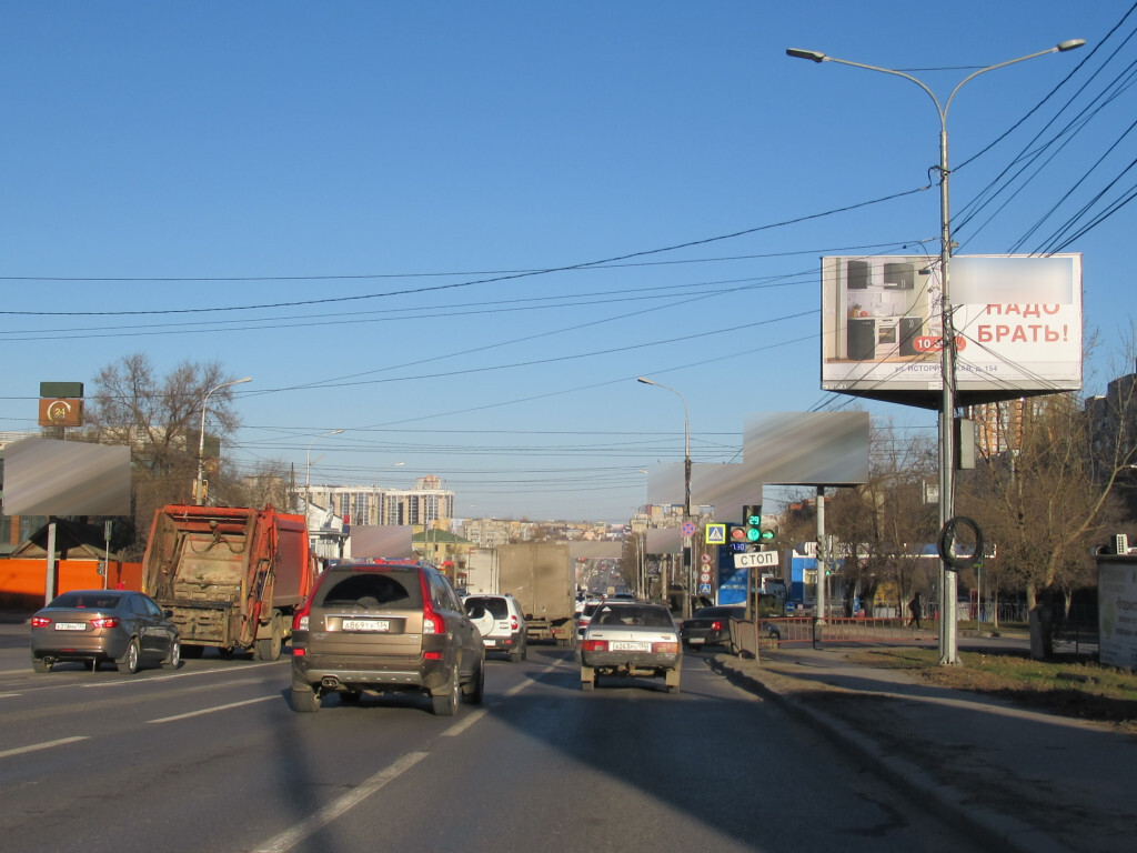 Фотография рекламного носителя, тип: Билборд 3x6, адрес: Череповецкая ул. Х Елецкой ул., поз.2, Волгоград, Волгоградская область, Россия. Сторона A №1054425