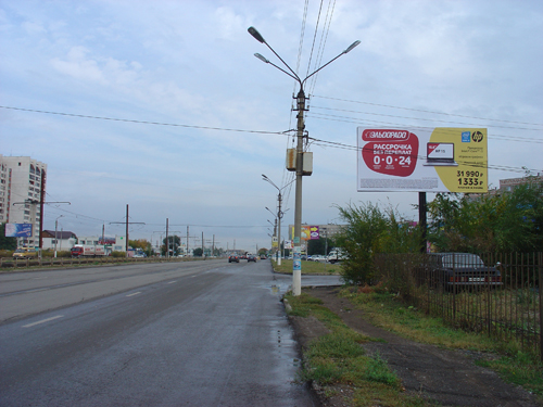 Фотография рекламного носителя, тип: Билборд 3x6, адрес: Советская ул., д.199, Магнитогорск, Челябинская область, Россия. Сторона А №780626
