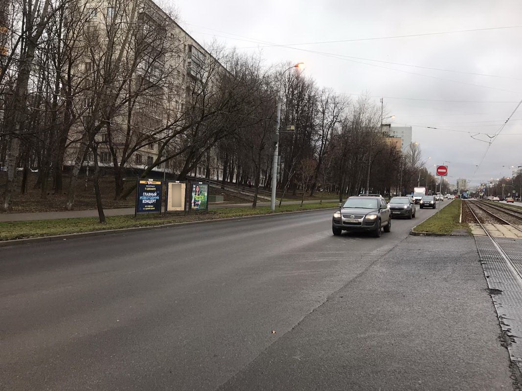 Фотография рекламного носителя, тип: Афиша 1.75x1.8, адрес: Чертановская ул., д.9, стенд 1, Москва, Россия. Сторона А1 №866658