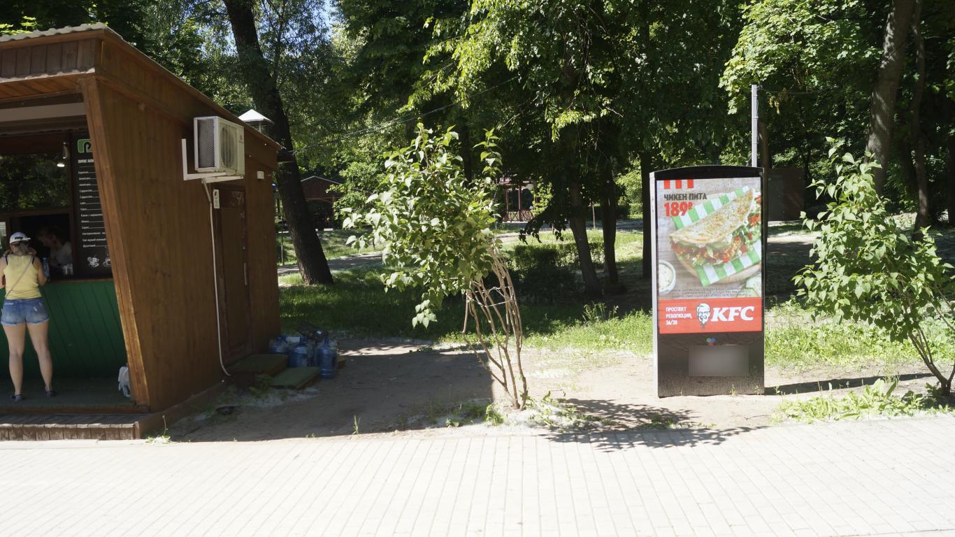 Фотография рекламного носителя, тип: Видеоэкран, адрес: Ленина ул., д.10, поз.1, Воронеж, Воронежская область, Россия. Сторона A1-А10 №836148