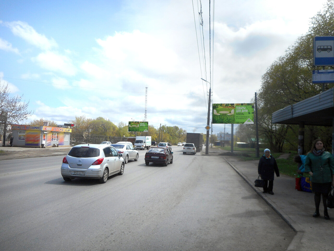 Фотография рекламного носителя, тип: Билборд 3x6, адрес: Королева пр-т. ХПригородная 4-я ул., Омск, Омская область, Россия. Сторона А №769296