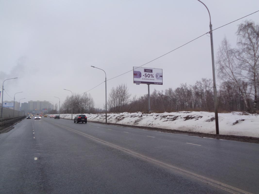 Фотография рекламного носителя, тип: Билборд 3x6, адрес: Воинов Интернационалистов ул., д.6, Люберцы, Московская область, Россия. Сторона A №722830