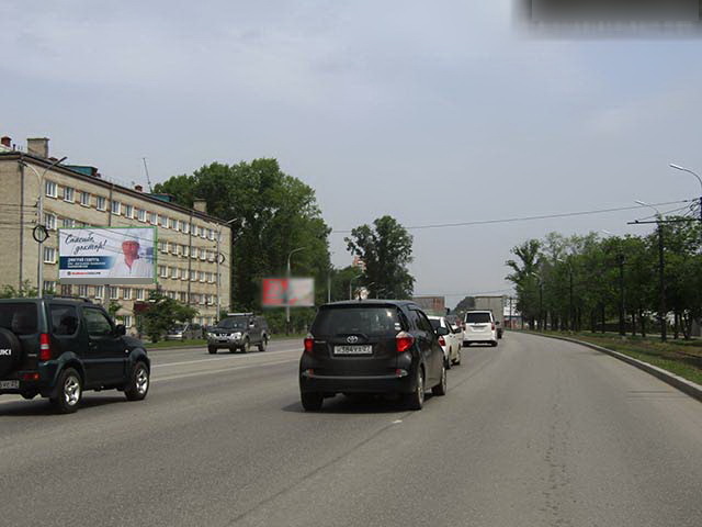 Фотография рекламного носителя, тип: Билборд 3x6, адрес: Краснореченская ул., д.141, Хабаровск, Хабаровский край, Россия. Сторона Б №651116