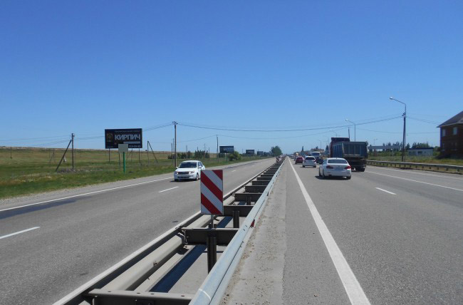 Фотография рекламного носителя, тип: Билборд 3x6, адрес: М-4 Дон а/д, 1344 950м, Краснодар, Краснодарский край, Россия. Сторона Б №602475