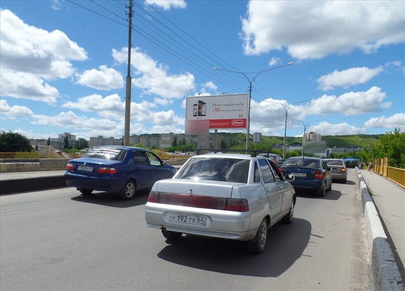 Фотография рекламного носителя, тип: Билборд 3x6, адрес: Техническая ул. Х Навашина ул., Саратов, Саратовская область, Россия. Сторона A2-A4 №338981